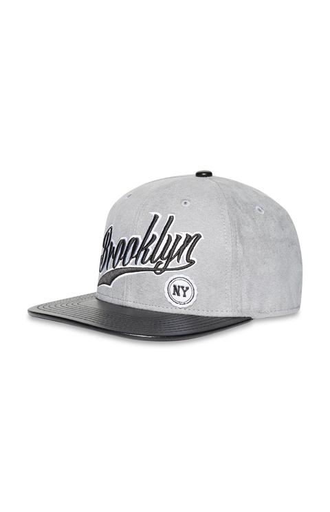 Grey Brooklyn Cap