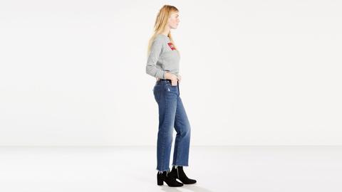 Wedgie Fit Straight Jeans