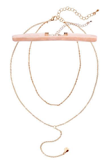 H & M - Choker, 2 Pz - Arancione