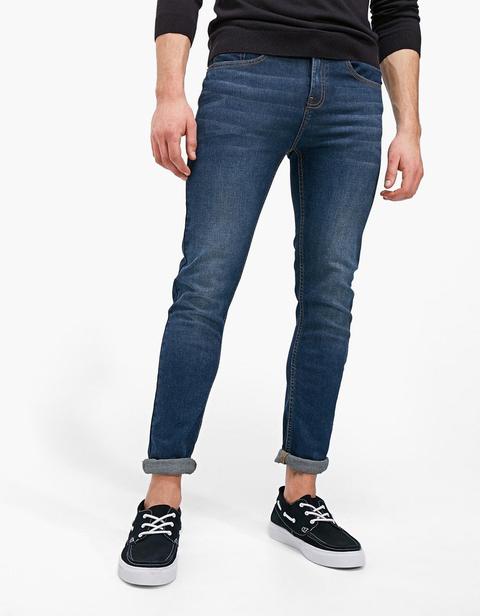 Pantalón Skinny Denim Basic