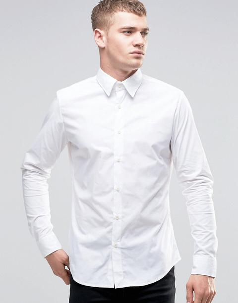 G-star - Core - Camicia Slim - Bianco