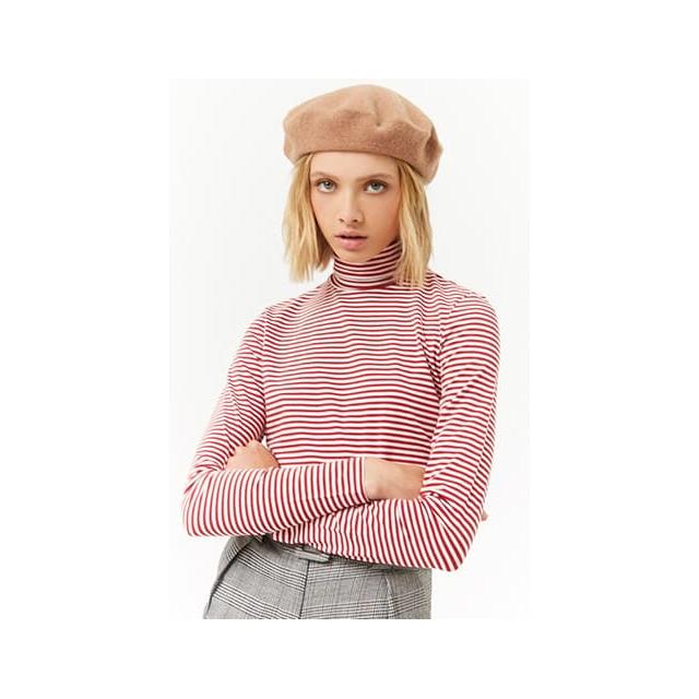 striped turtleneck forever 21