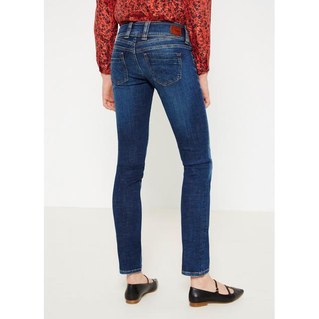 gen straight fit mid waist jeans