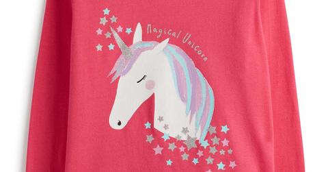 Camiseta Unicornio Niña Pequeña de Primark en 21 Buttons