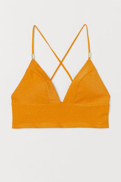 Top De Bikini Acolchado - Naranja