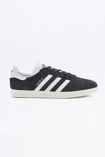 Adidas Originals Gazelle Core Black Trainers - Mens Uk 9