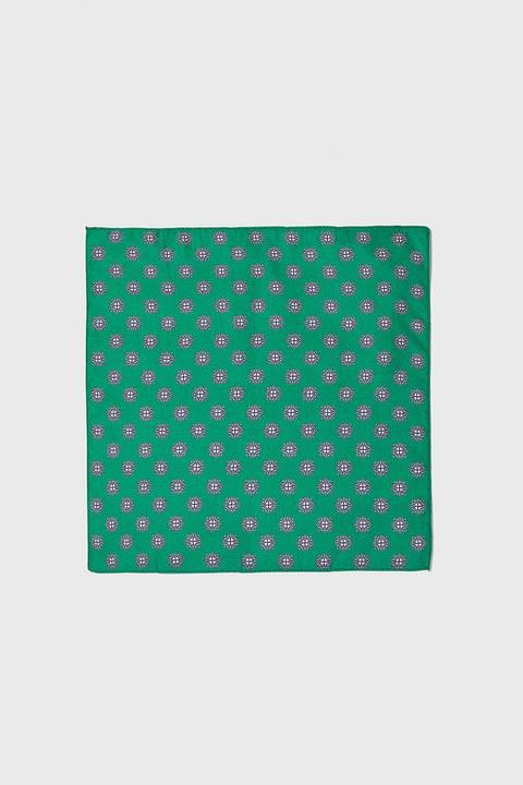 Fazzoletto Da Taschino Stampa Stile Camicia