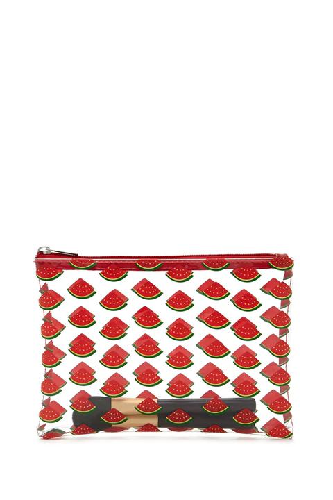 Watermelon Print Makeup Bag