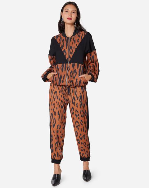 Calça Jogging Zíper Barra