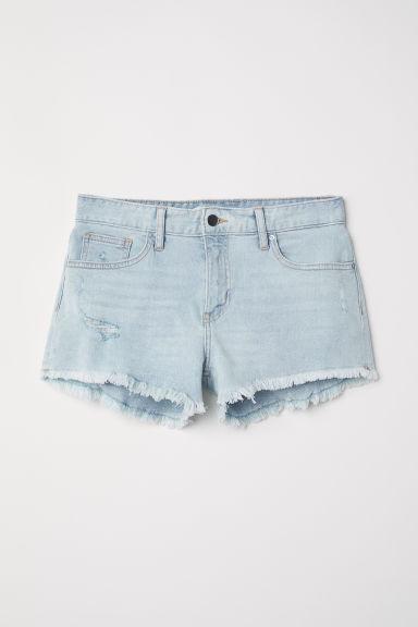 Jeansshorts - Blue - Damen