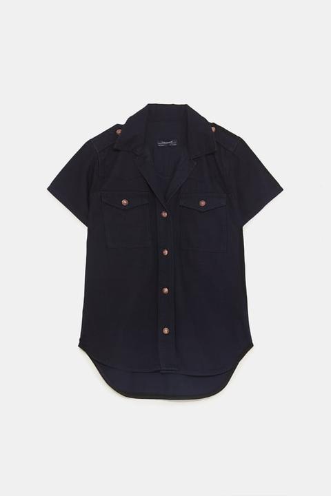 Camicia Denim Zw Premium