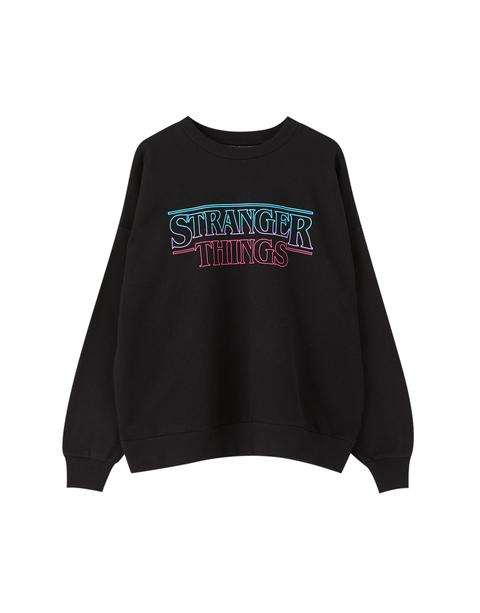 sudadera stranger things mujer pull&bear