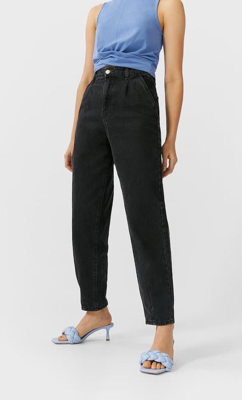 Stradivarius Jean Slouchy Fit Femme Délavé 40