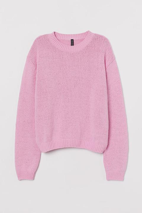 Knitted Jumper - Pink