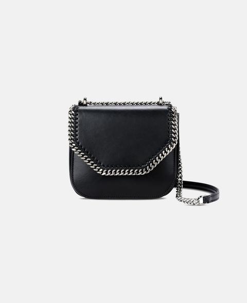 Borsa A Spalla Mini Falabella Box Nera