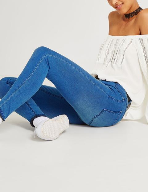 Medium Blue Skinny Jeans