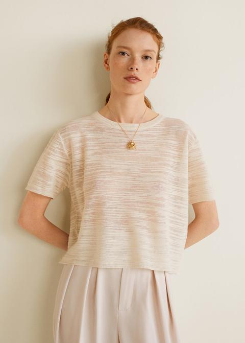 Slub-cotton Top