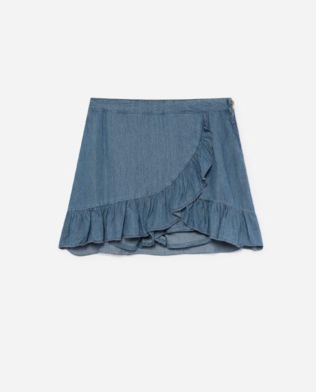 Mini Falda Denim