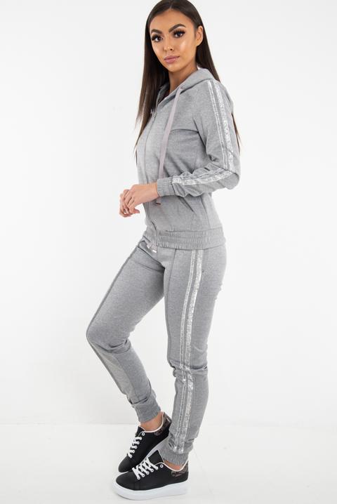 glitter tracksuit