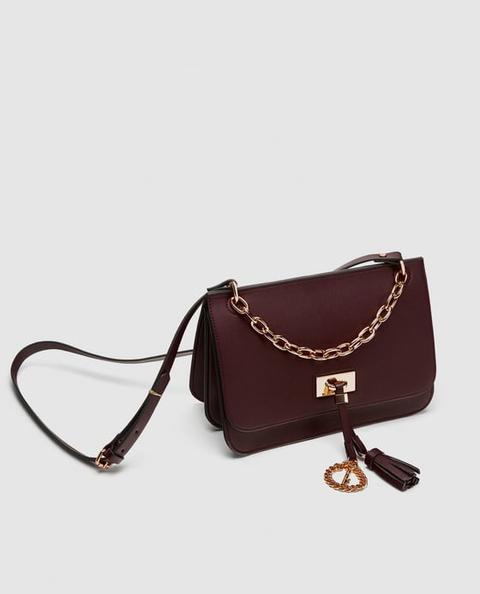 Medium Crossbody Bag With Chain Detail