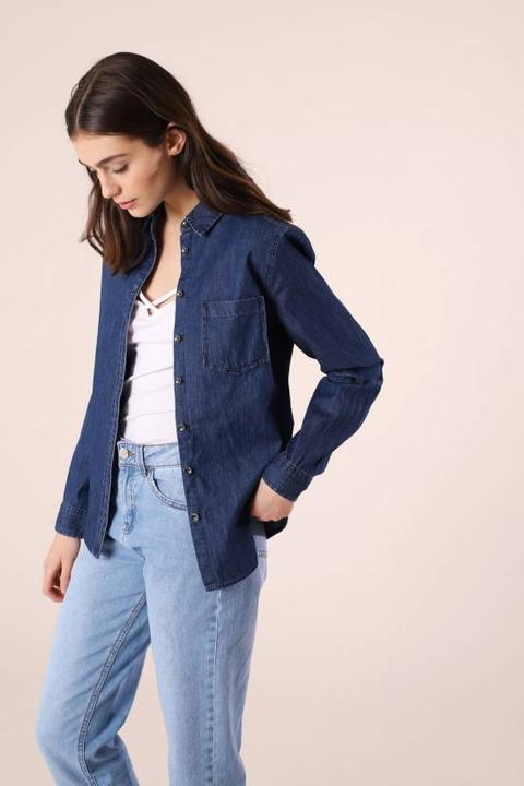 Camicia Denim Scuro
