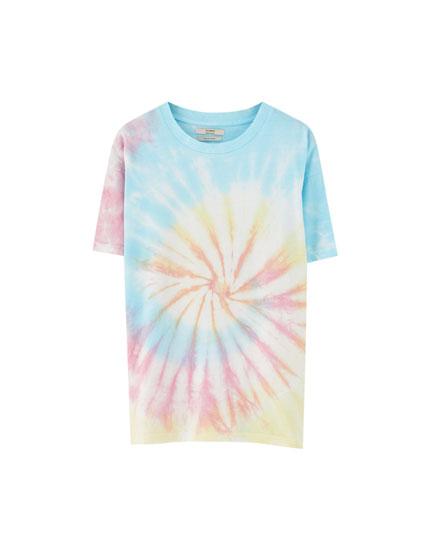 Camiseta Tie-dye Colores Pastel