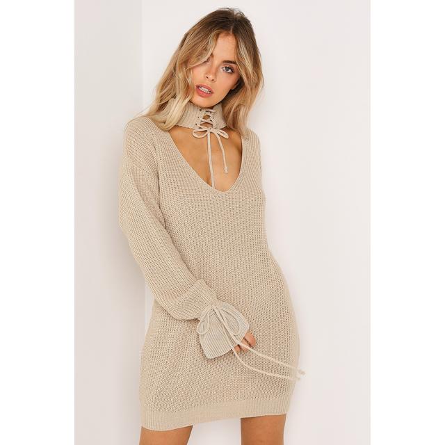 choker jumper dress