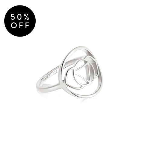 Brow Chakra Ring Silver