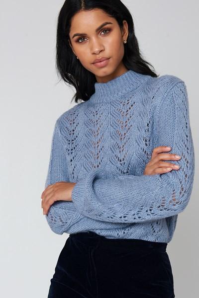 Na-kd Knitwear Sweater - Blue