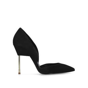 Kurt Geiger London Bond - Black High Heel Court Shoes