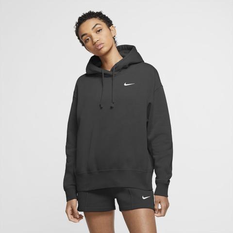 Nike Sportswear Sudadera Con Capucha De Tejido Fleece - Mujer - Negro