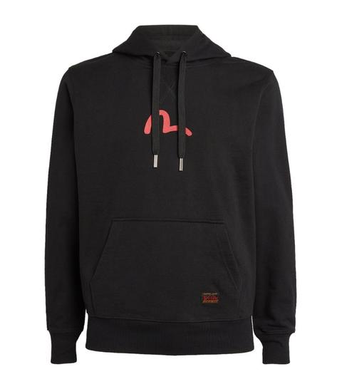 Evisu Cotton Seagull Hoodie