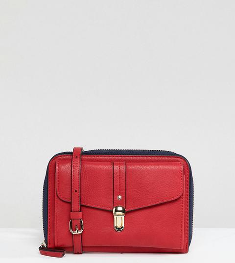 Accessorize Whitney Red Cross Body Bag - 60 Red