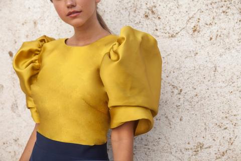 Camisa Polonia Amarillo