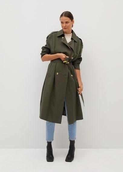 Classic Belted Trench