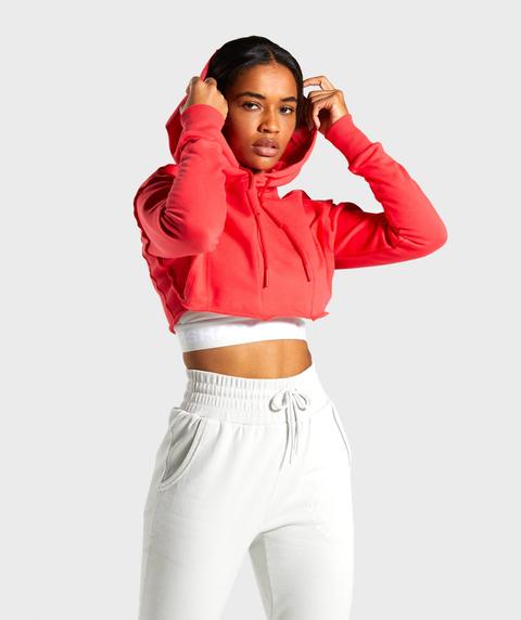 fitness crop hoodie