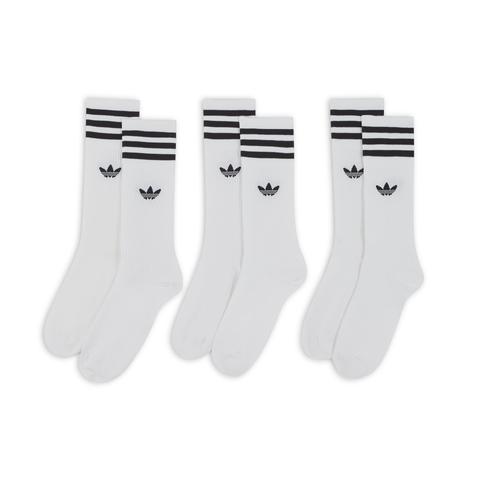 CHAUSSETTES X3 MID CUT CREW TREFOIL