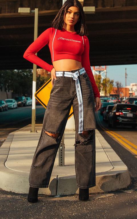 baggy black boyfriend jeans