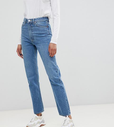 authentic straight leg jeans