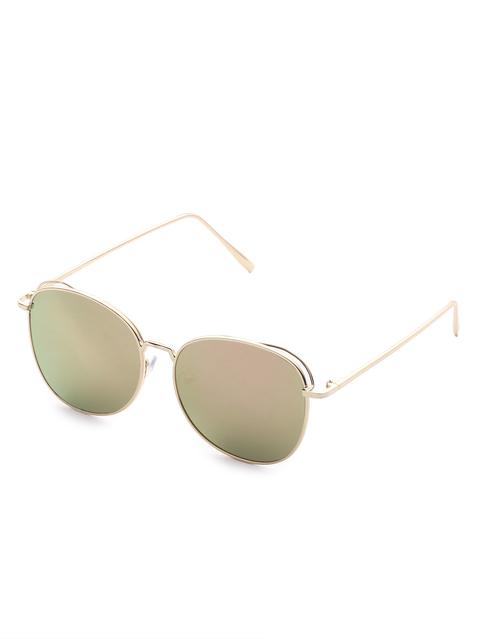 Gold Frame Piatti Lens Sunglasses