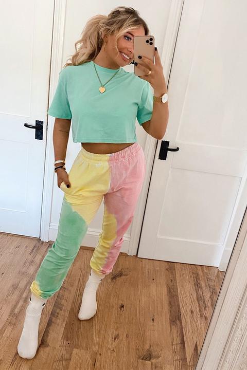 Saffron barker tie dye joggers clearance