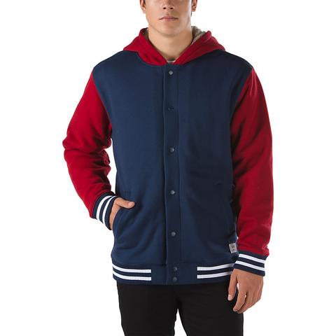 Felpa Cappuccio University Ii Sherpa Zip