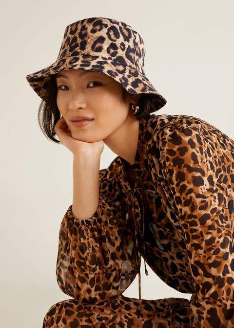 Gorro Bucket Leopardo