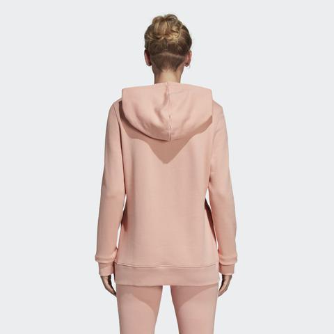 blusa capuz trefoil