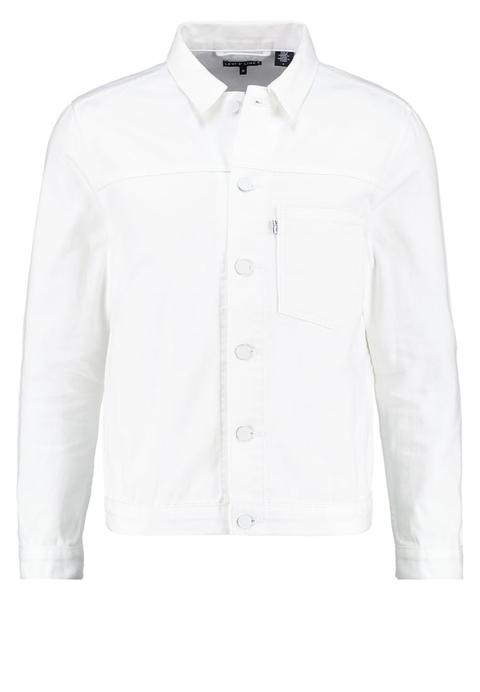 L8 Either Or Trucker Chaqueta Vaquera Bright White