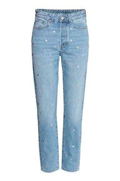 H & M - Vintage High Jeans - Blu