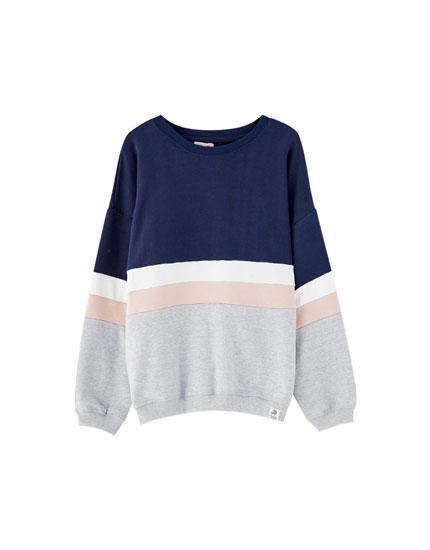 Sudadera Paneles