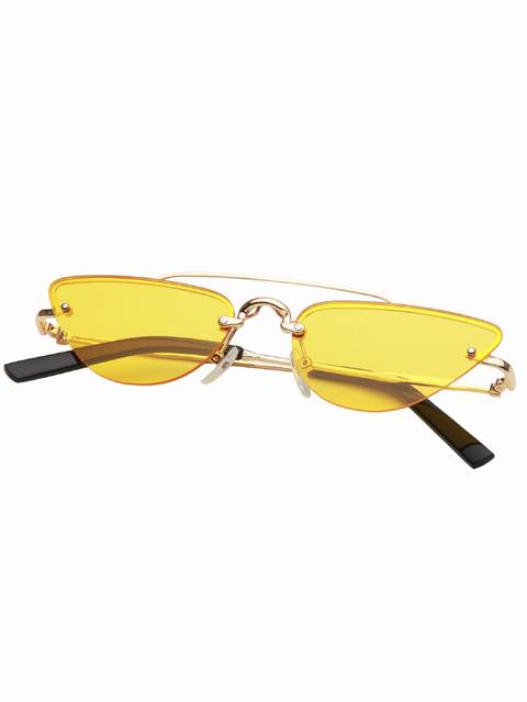 Gafas De Sol De Lentes Tintadas Con Barra Superior