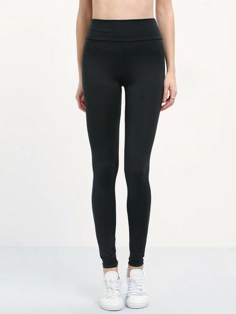 Leggins Cintura Elástica -negro