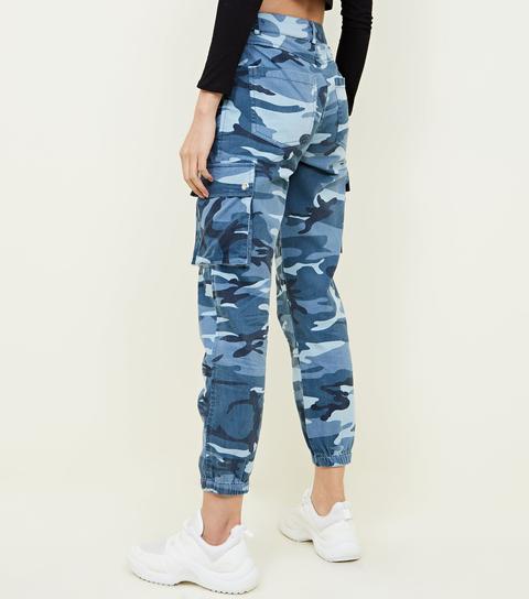 Plus Fixed Waist Relaxed Pixel Camo Cargo Trouser | boohoo